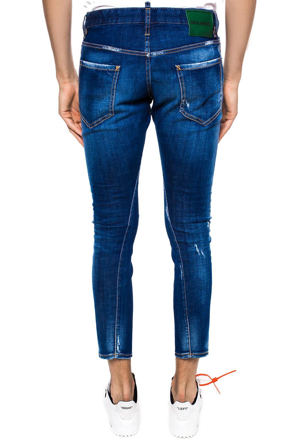 Dsquared2 'Sexy Twist Jean' distressed jeans | Men's | Vitkac